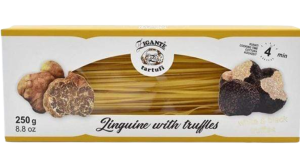 Zigante linguine s bielou a čiernou hľuzovkou 250g